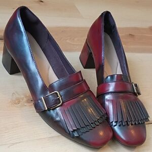 Clark's Artisan Electric Grandpa Loafer Heels